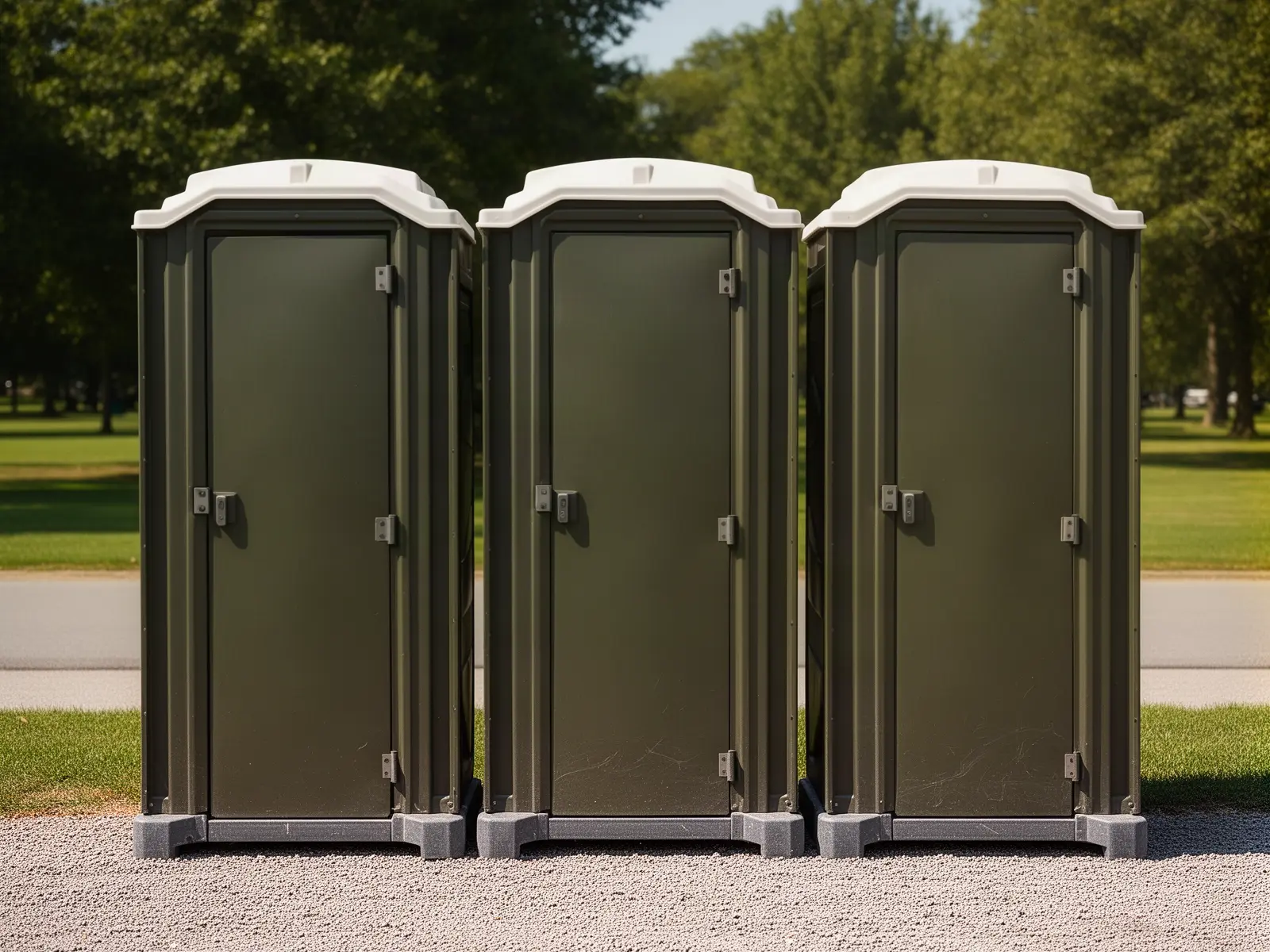 Clean porta potty unit from JC & Sons Porta Potty Rental in Clifton Heights, PA